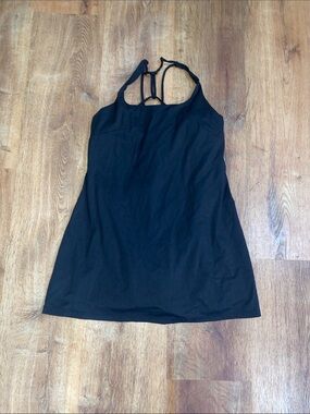 Avia Black Racerback Tank Dress
